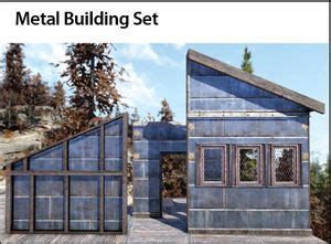 where can i find plans for metal house fallout 76|fallout 76 metal building set.